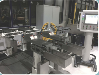 ZCN090B-X（1550、2500）跑道式線圈數控包帶機（機械爪結構）